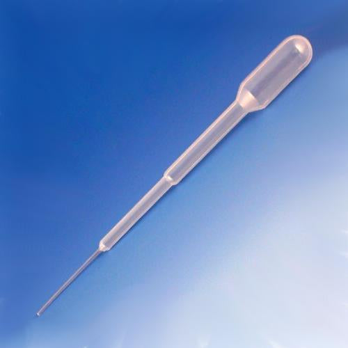 Transfer Pipet, 1.5mL, Fine Tip, 104mm, Sterile, Individually Wrapped, 100/bg, 4bg/cs