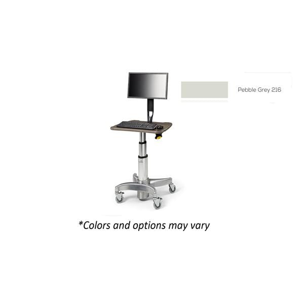 Midmark 6212 Flat Panel PC Workstation, Pebble Grey (US Only) (DROP SHIP ONLY)  (Delivery Info Sheet Required)