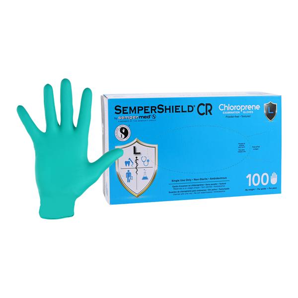 Exam Glove, Chloroprene, Powder-Free, Textured, Large, 100/bx, 10 bx/cs (Temporarily Unavailable for Sale - No Est Date of Availability)