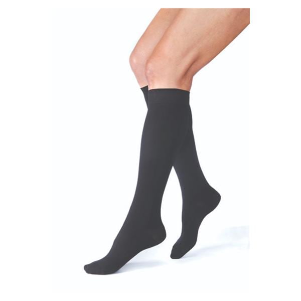 Compression Stocking, Knee Relief, 15-20mmhg, Closed Toe, X-Large, Black, 1/pr (Continental US Only)