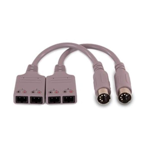 Quattro 2.5 & ComboCare, Gray, Lead Wire Adapter, 2/pk