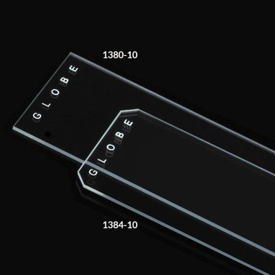 Slide, 90 Corners, Ground Edges, 25 x 75mm, 72/bx, 20 bx/cs