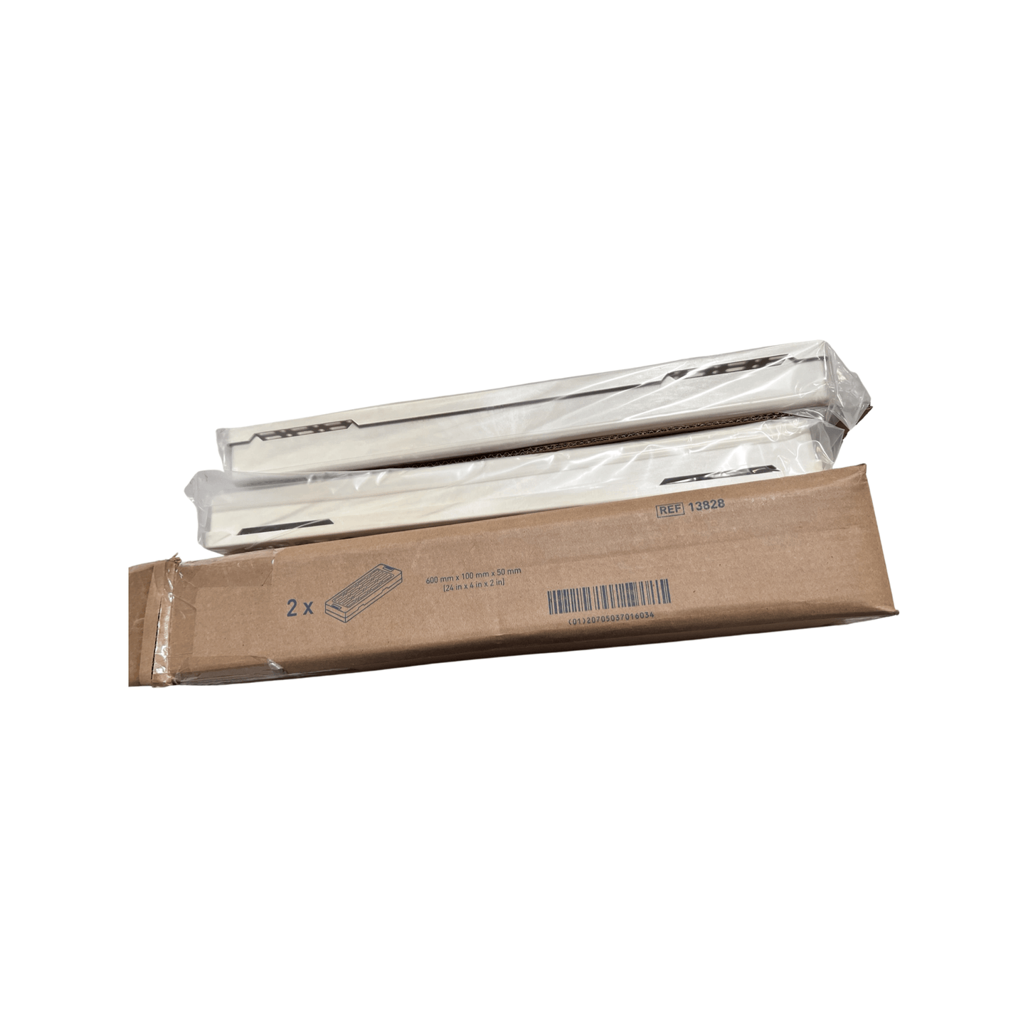 Instrument Tray, 24" x 4" x 2", 2/cs (Continental US Only) (Effective July 1, 2023 - Item is Non-Returnable & Non-Refundable)
