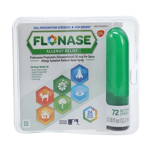Flonase Nasal Solution, 50mcg, 72 metered sprays/btl, 12 btls/cs (This is a Non-Returnable Item) (Available for sale in US only) (Products cannot be sold on Amazon.com or any other third Party sites.)