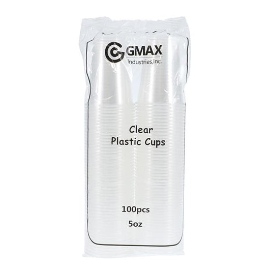 Plastic Cup, Clear, 5 oz., 100/dual pk, 25 pk/cs (24 cs/plt)