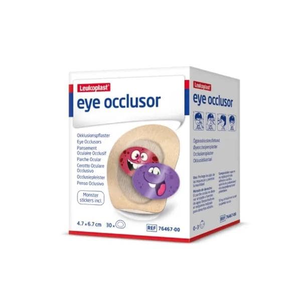 Eye Occlusor, Junior, Non-Sterile, 4.7cm x 6.7cm, 30/bx, 12 bx/cs (Continental US Only)