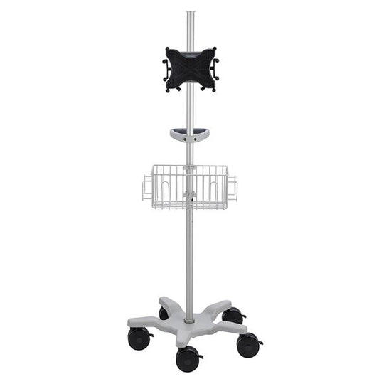 Roll Stand including Tablet Holder, Basket and Handle for VScan Air Handheld Ultrasound (Customer responsible for assembly) (DROP SHIP ONLY) (Continental US Only) (Not Available to Vet or Government Markets) (Pricing Listed is an Estimate and may Change without Prior Notification; Please Contact your GE Sales Rep for an Accurate Price Quote)