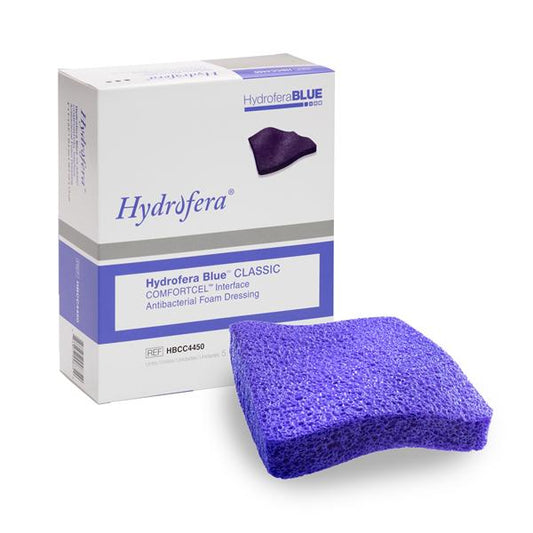 Hydrofera Blue, Comfortcel, 4" x 5", 5/bx