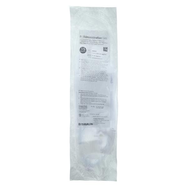 IV Admin Set, 15 drops/ml, (2) Caresite Lads, 112" Length, 24/cs (Rx) (Item is Non-Returnable) (Continental US+HI Only, Excluding IN and ND)