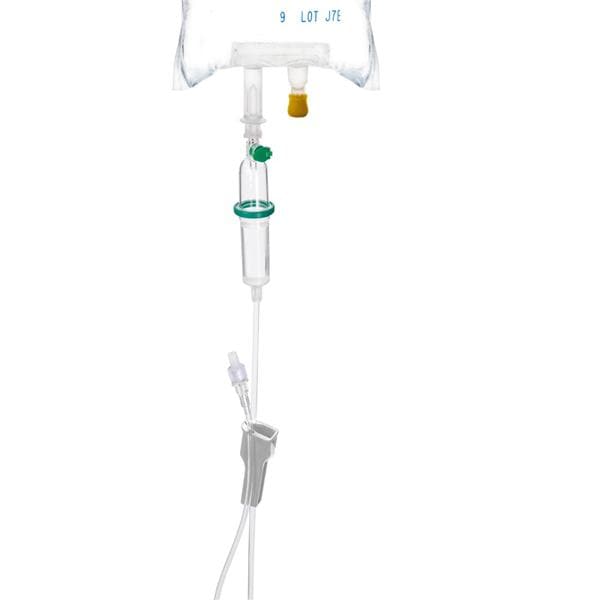 Caresafe Extension Set with NR Caresite, 8", 50/cs (Rx) (Continental US+HI Only)