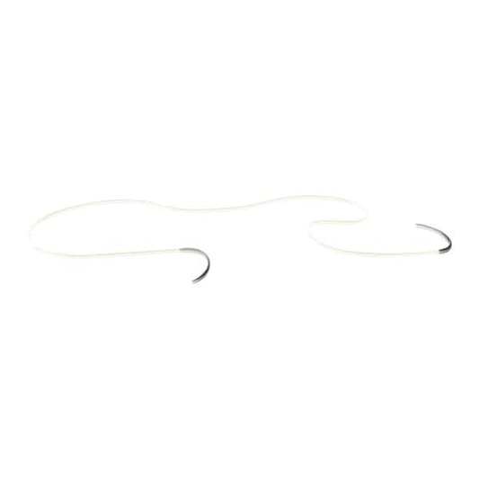 Suture, Spiral, Undyed, Size 4-0, Needle PS-2, 14cm x 14cm, 12/bx (Continental US Only)