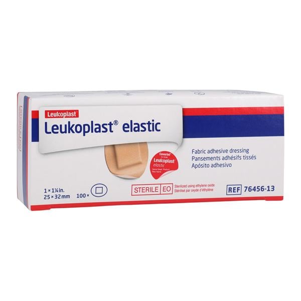 Elastic Adhesive Bandage, Spot, 1_" Oval, Latex Free (LF), 100/bx, 12 bx/cs (Continental US Only)