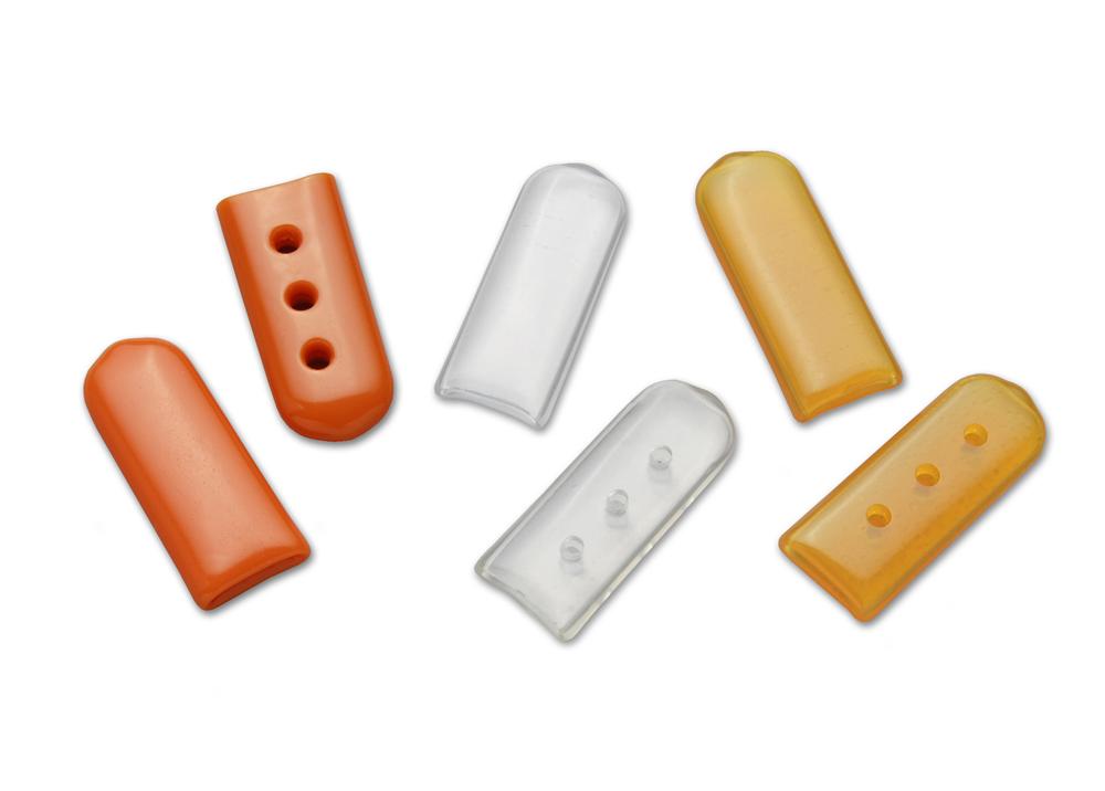 Protector, Vent, Orange, 2mm x 9mm x 25mm, 100/bg (US Only) (Not Available For Sale into Canada)