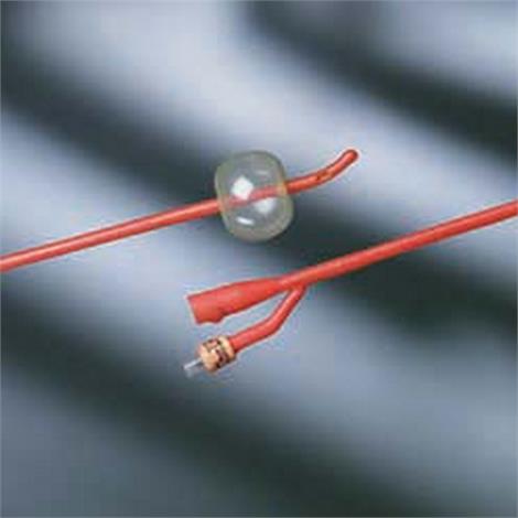 Foley Catheter, 18FR, 5cc, Latex (Tiemann Model), 12/cs (US Only)
