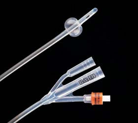 Foley Catheter, All Silicone, 2-Way, 5cc, 22FR, 12/cs (US Only)