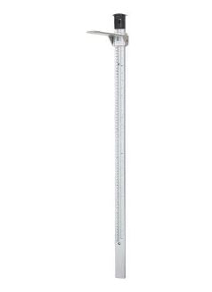 Mechanical Height Rod, 59"L x 3"W x 1"H, Aluminum & ABS Plastic, Measuring Range 24"-82"