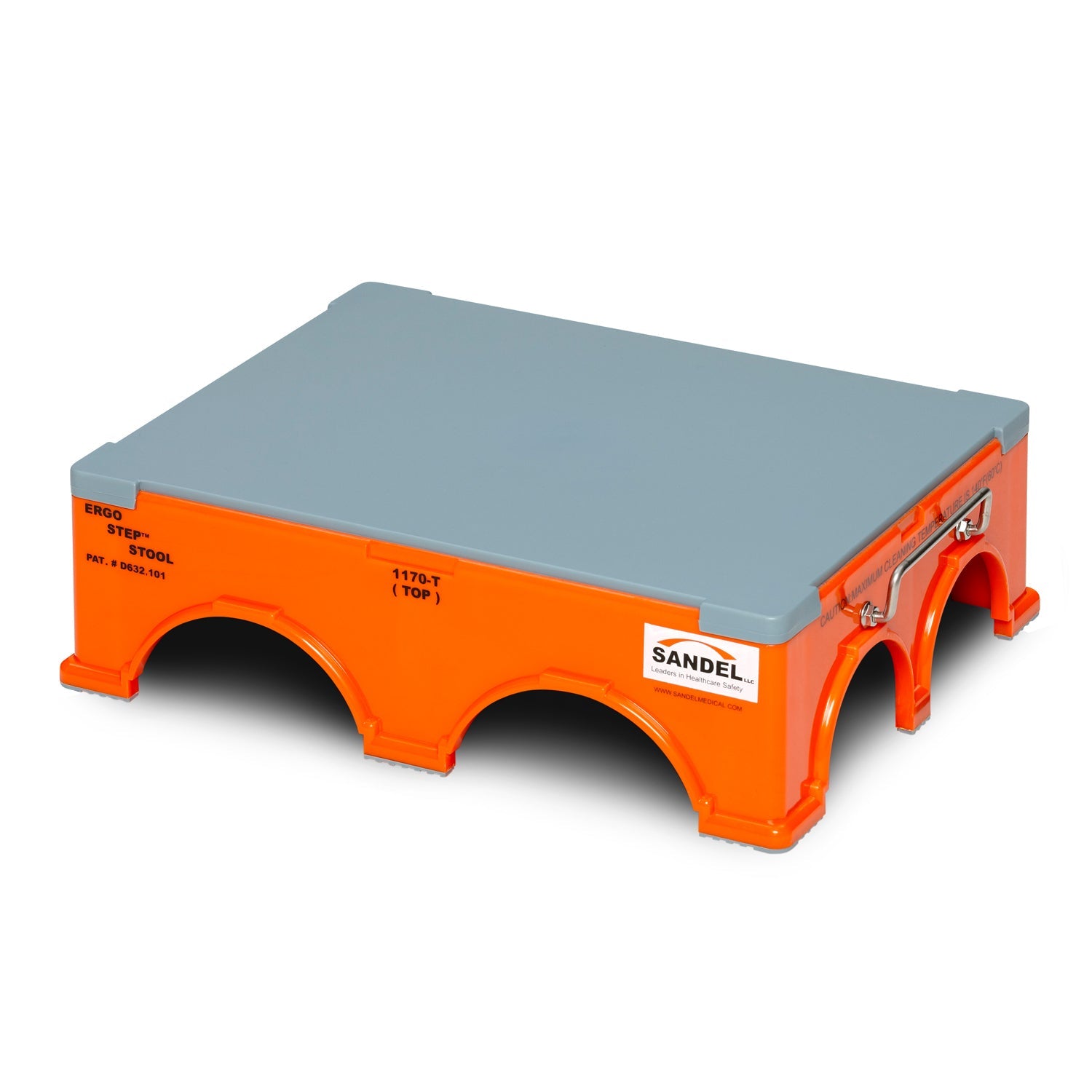 Ergo-Step Stool, 4 Tops, Each Step 5.25" x 18" x 14", Non-Sterile, 4/cs (US Only)