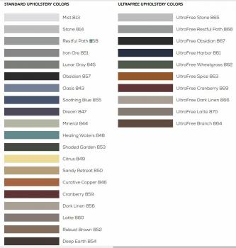 204 Seamless Upholstery, 28", Lunar Gray (US Only) (DROP SHIP ONLY) (Delivery Info Sheet Required)