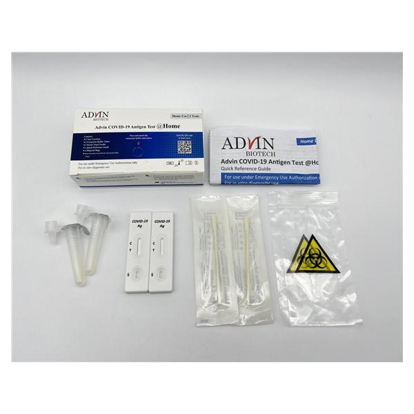 Advin COVID-19 Antigen Test @Home, 2 tests/kit