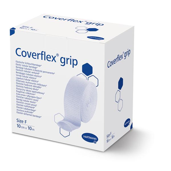 Coverflex grip Elastic Tubular Bandage, 4" x 11 yds, Size F, 1/bx