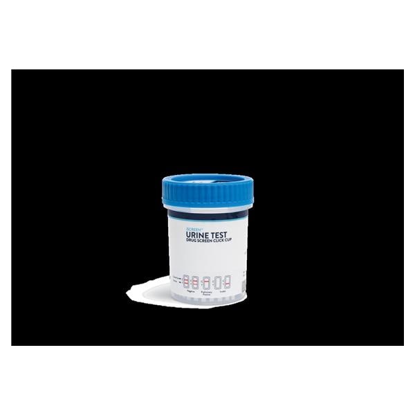 iScreen Click Cup Test, for AMP, BAR, BUP, BZO, COC, EDDP300, MDMA, MET, MOP300, MTD, OXY, PCP, TCA, THC, CLIA-Waived, 25/bx (US Only)