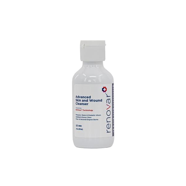 Renovar Advanced Skin and Wound Cleanser, 4oz. Flip-Top Bottle, Non-Sterile, 12ea/cs