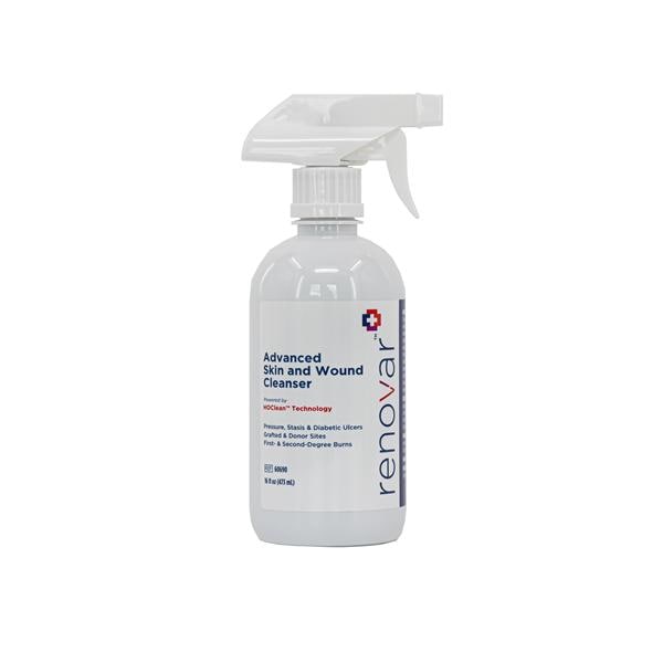 Renovar Advanced Skin and Wound Cleanser, 16oz. Trigger Spray Bottle, Non-Sterile, 6ea/cs