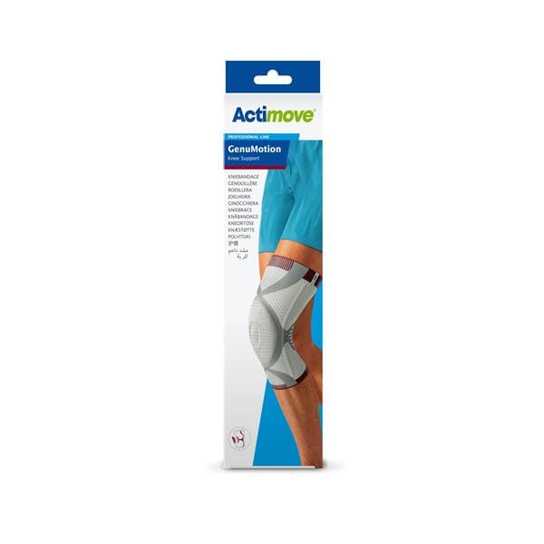 Actimove GenuMotion Knee Support, Medium, Charcoal