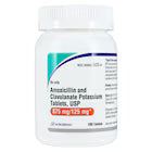 Amoxicillin/Clavulanate Tablets 875mg/125mg Bottle 100/Bottle (250301)