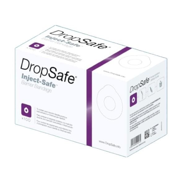 DropSafe Inject-Safe Barrier Bandage, 100/bx, 20bx/cs
