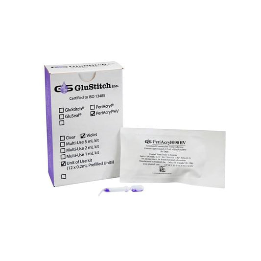 Oral Adhesive, High Viscosity, 0.2 mL Single-Use, Violet, 12/pk (ITEM MUST BE KEPT IN COLD STORAGE) (US Only)
