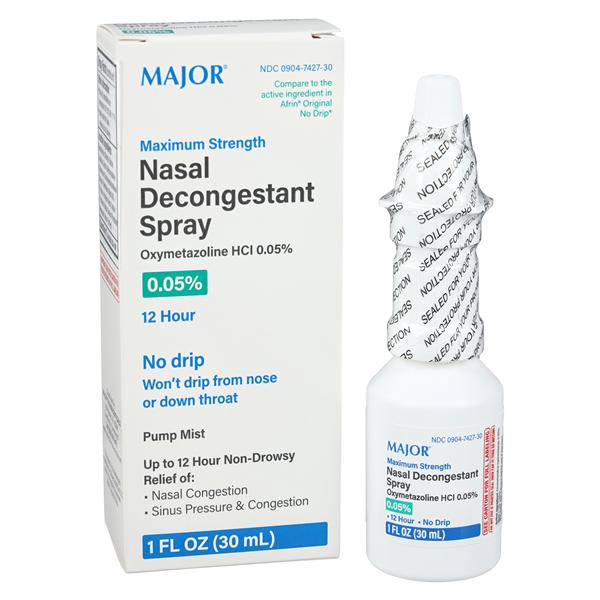 Nasal Decongestant, 12-Hour, 30mL, Compare to Afrin, NDC# 00904-7427-30 (US Only)