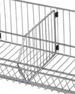 Divider, 20" x 9", Chrome (DROP SHIP ONLY)