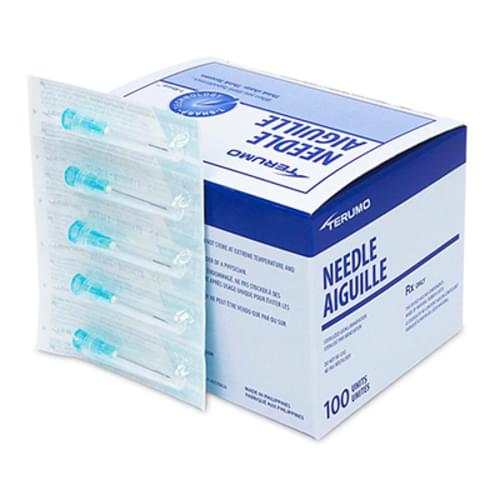 Thin Wall Needle, 23G x 1 ", 100/bx, 10 bx/cs (US Only)