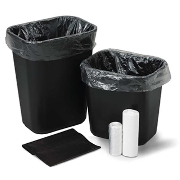 Can Liner, 24" x 24", High Density, Natural, 8 mic, 8-10 Gal, 50/rl, 20 rl/cs