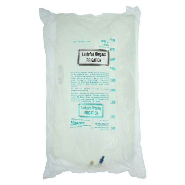 Lactated Ringer's Irrigation, 5000 ml, Arthromatic Plastic Container, Non-Pyrogenic, Sterile, 2/cs (Rx) (Continental US Only) (Product Access Restricted. Check with your sales rep to verify eligibility)&nbsp;&nbsp;<Strong style="color:red">Max weekly quantity allowed: 10</Strong>