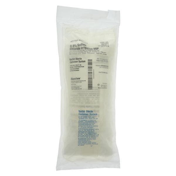 Sodium Chloride Injection, 0.9%, USP, 1000 ml, Baxter Container System, Non-Pyrogenic, Sterile, 6/cs (Rx) (Continental US Only) (Product Access Restricted. Check with your sales rep to verify eligibility) (Temporarily Unavailble for Sale due to Hurricane Helene and Lack of Sales History)&nbsp;&nbsp;<Strong style="color:red">Max weekly quantity allowed: 10</Strong>