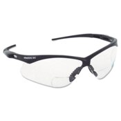 Safety Glasses, Rx Reader, +2.0, Clear Lens, Black Frame, 6/cs (Products cannot be sold on Amazon.com or any other 3rd party site) (US Only)