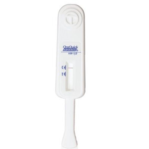 OraQuick Advance HIV Rapid Test Kit, 20 minute Results, CLIA Waived, 25 Test Count Packaging Includes: (25) Divided Pouches w/ (1) Test Device, (1) 1mL Vial Developer Solution, (5) Reusable Test Stands, (25 Specimen Collection Loops, (25) Information Pamphlets, Package Insert, Customer Letter (120 kt/plt) (US Only)