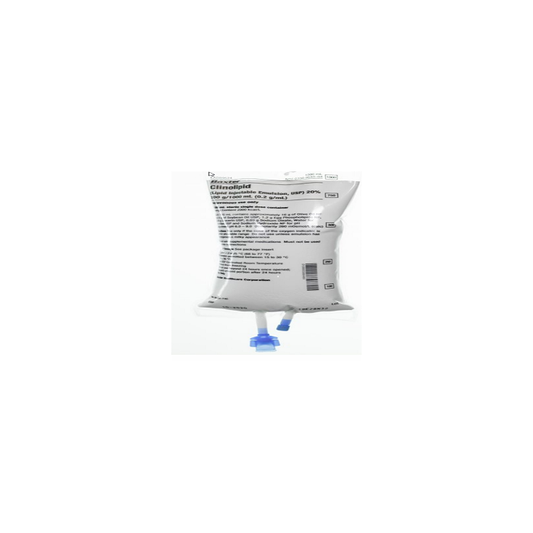 Clinolipid, Lipid Injectable Emulsion, USP, 20%, 1000 ml, Clarity Polyofein Bag, Single-Use Only, Sterile, 6/cs (Rx) (Continental US Only) (Product Access Restricted. Check with your sales rep to verify eligibility)
