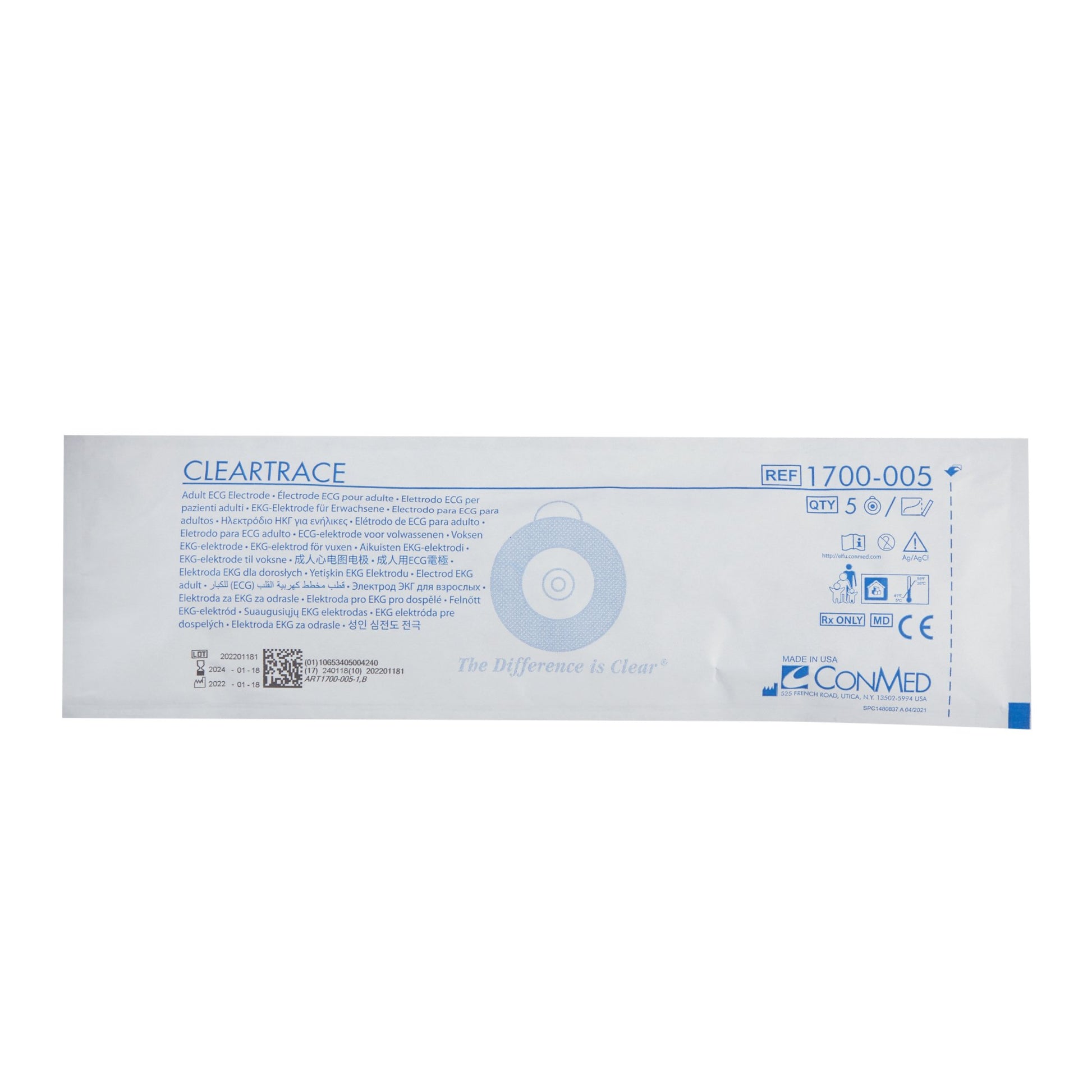 Electrode, 600/cs