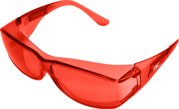 Safety Goggles, Red Bonding Frame/Lens, Universal Size, 12/bx (US SALES ONLY)