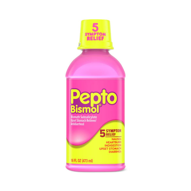 Pepto-Bismol, Liquid, Original, 16 oz, 12/cs