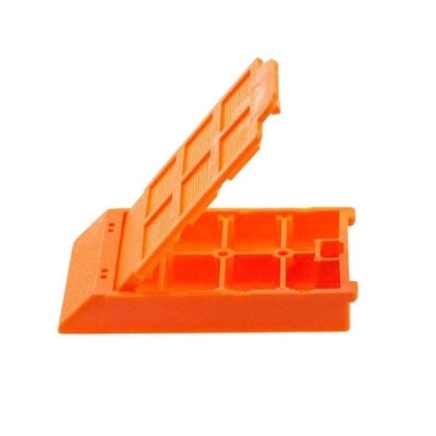Microsette I Cassettes with 6 Compartments, Biopsy, Orange, 250/bx, 4 bx/cs