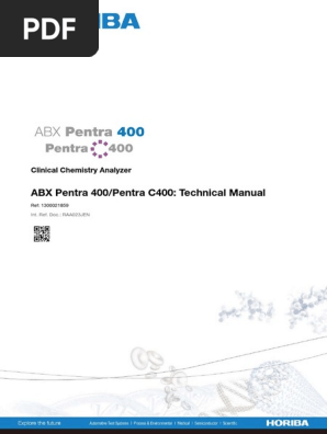 Wand, External Barcode, Pentra C 400, 1/bx (DROP SHIP ONLY) (US Only) (Not Available For Sale into Canada) (Must be Refridgerated)