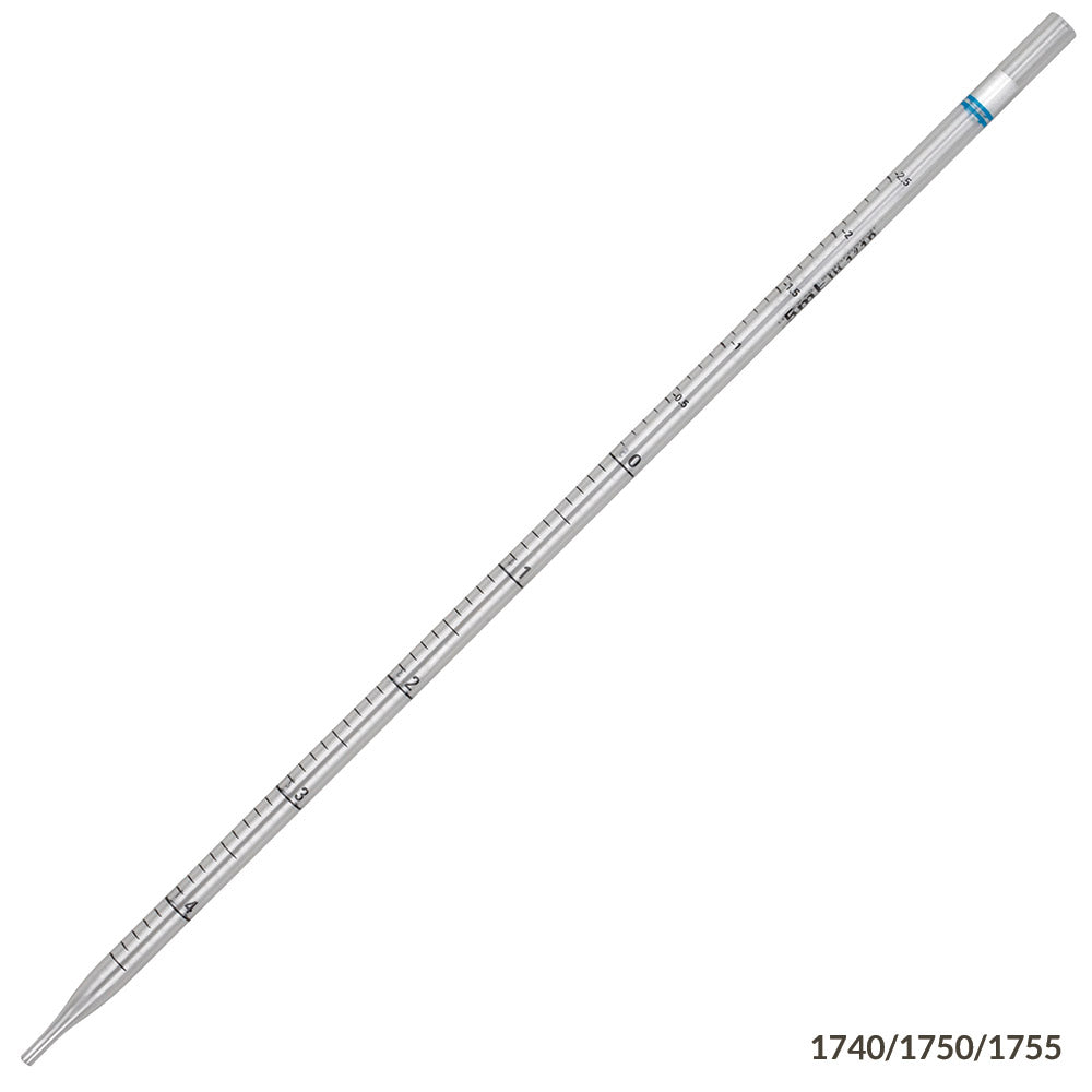 Serological Pipette, 5 mL, Sterile, 25/bg, 15 bg/bx