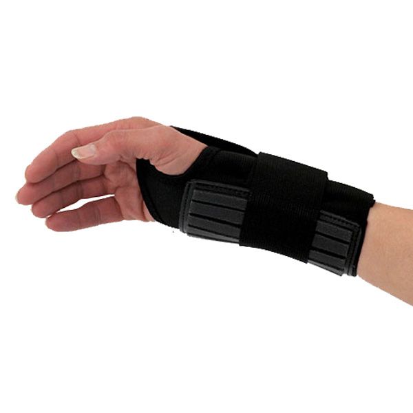 Reflex Wrist Brace, Black, Right, Large, 7.5" - 8.5"