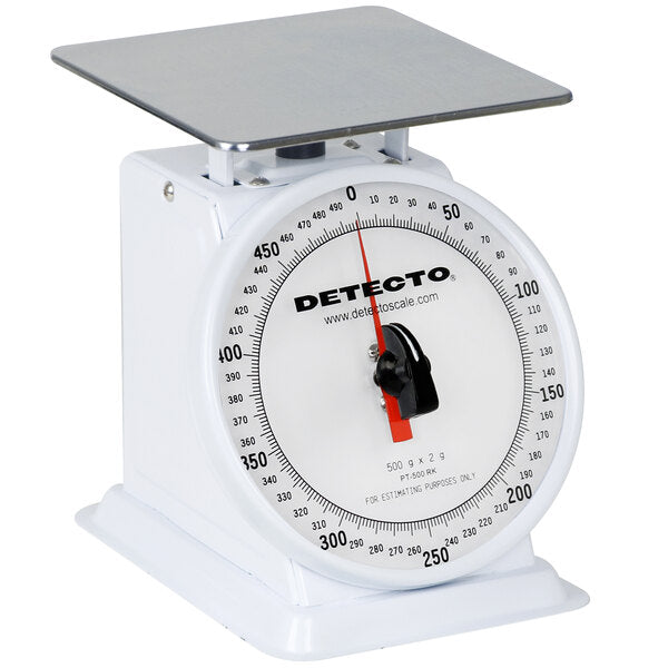 Portion Scales, Rotating Dial, Painted Finish, 500g x 2g (DROP SHIP ONLY)