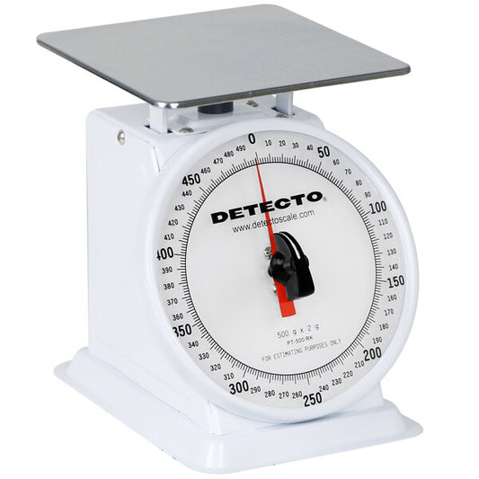 Portion Scales, Rotating Dial, Painted Finish, 500g x 2g (DROP SHIP ONLY)