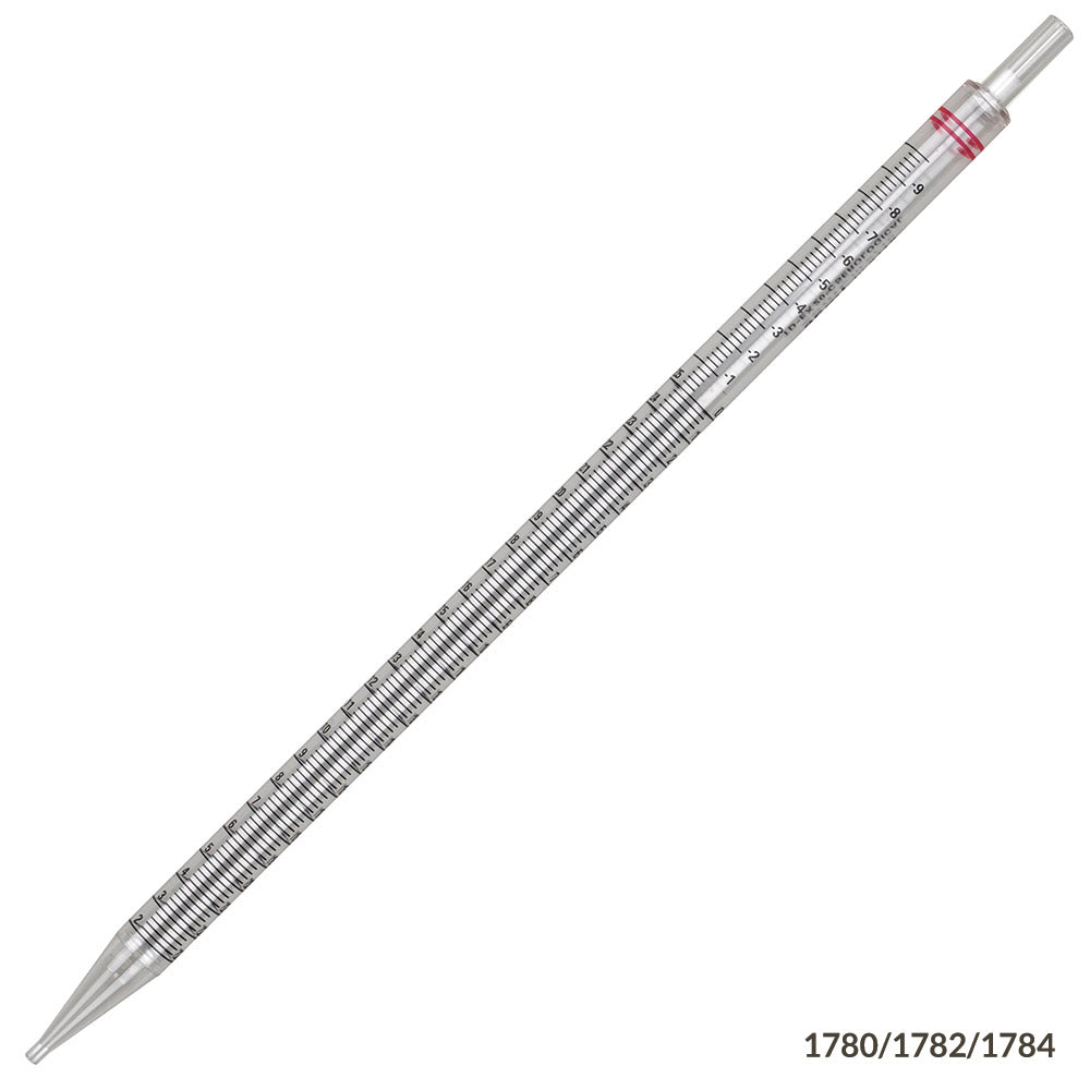 Serological Pipette, 25 mL, Sterile, Individually Wrapped, 100/bx